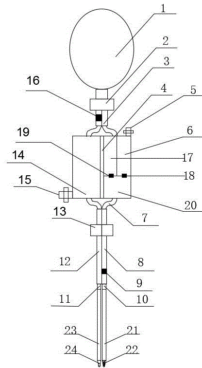 Novel medical wound-cleaning hydrops suction device