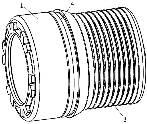 Assembled belt wheel component
