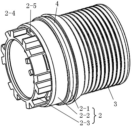 Assembled belt wheel component