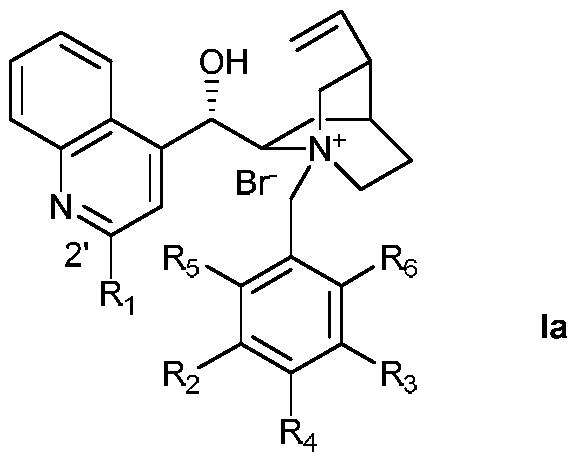 Method of asymmetric alpha-difluoromethylation of beta-ketoester through phase-transfer catalysis