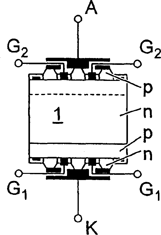 Method for driving power semiconductor element