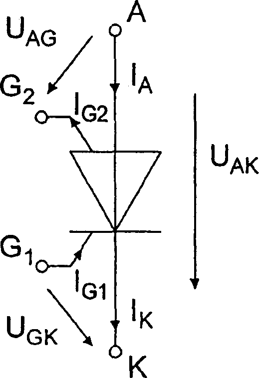 Method for driving power semiconductor element