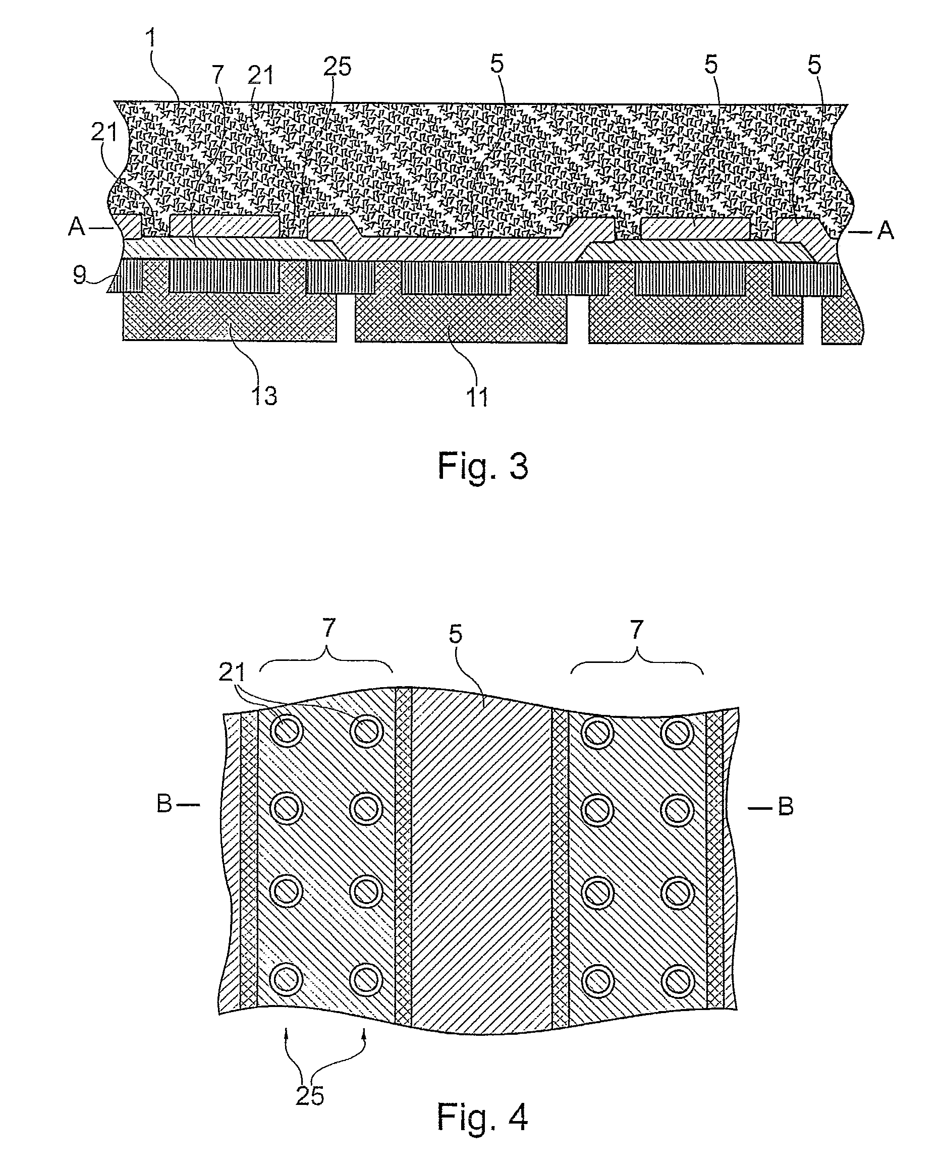 Rear-contact solar cell having extensive rear side emitter regions and method for producing the same