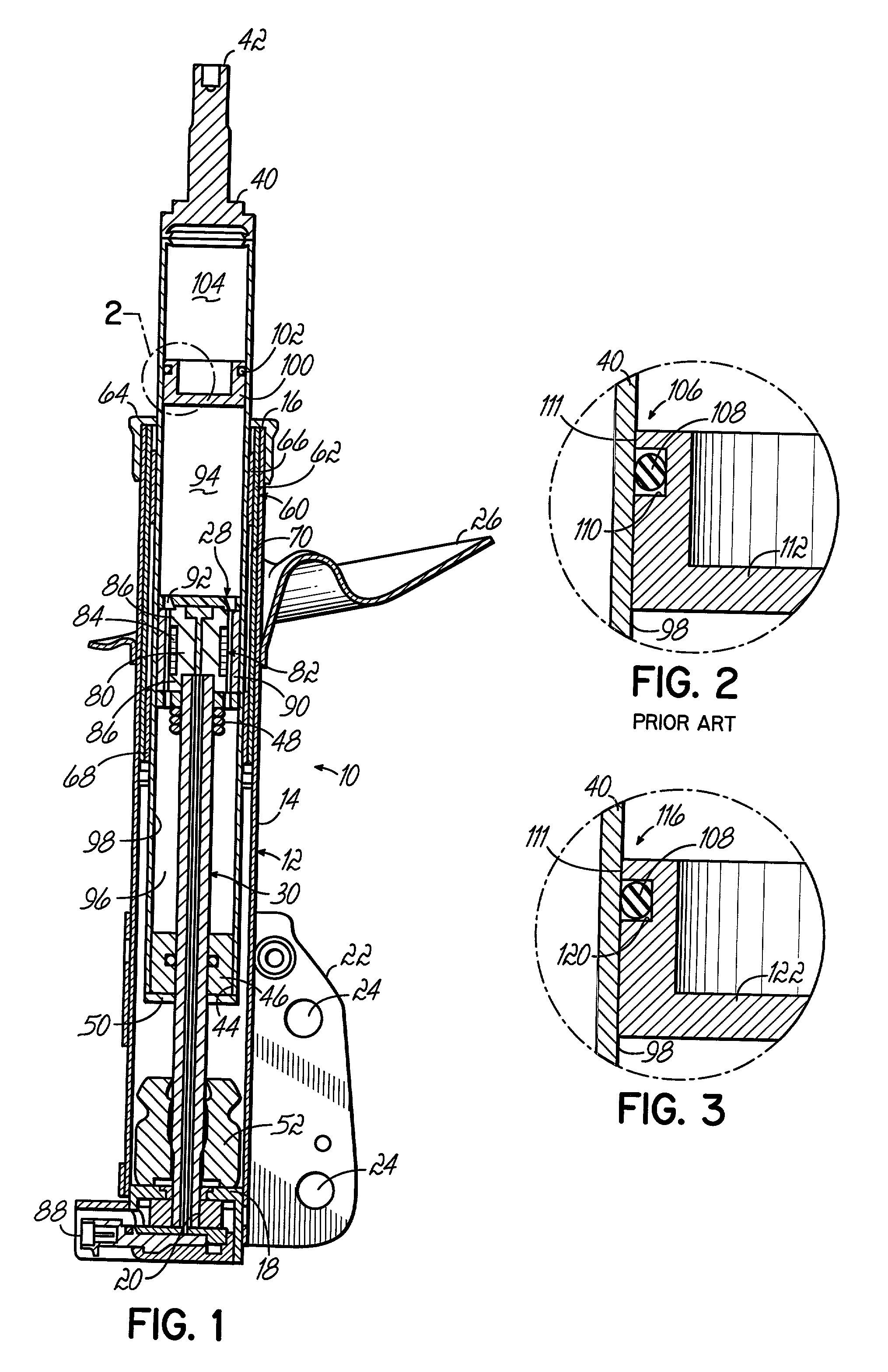 Gas cup seal for magneto-rheological damper