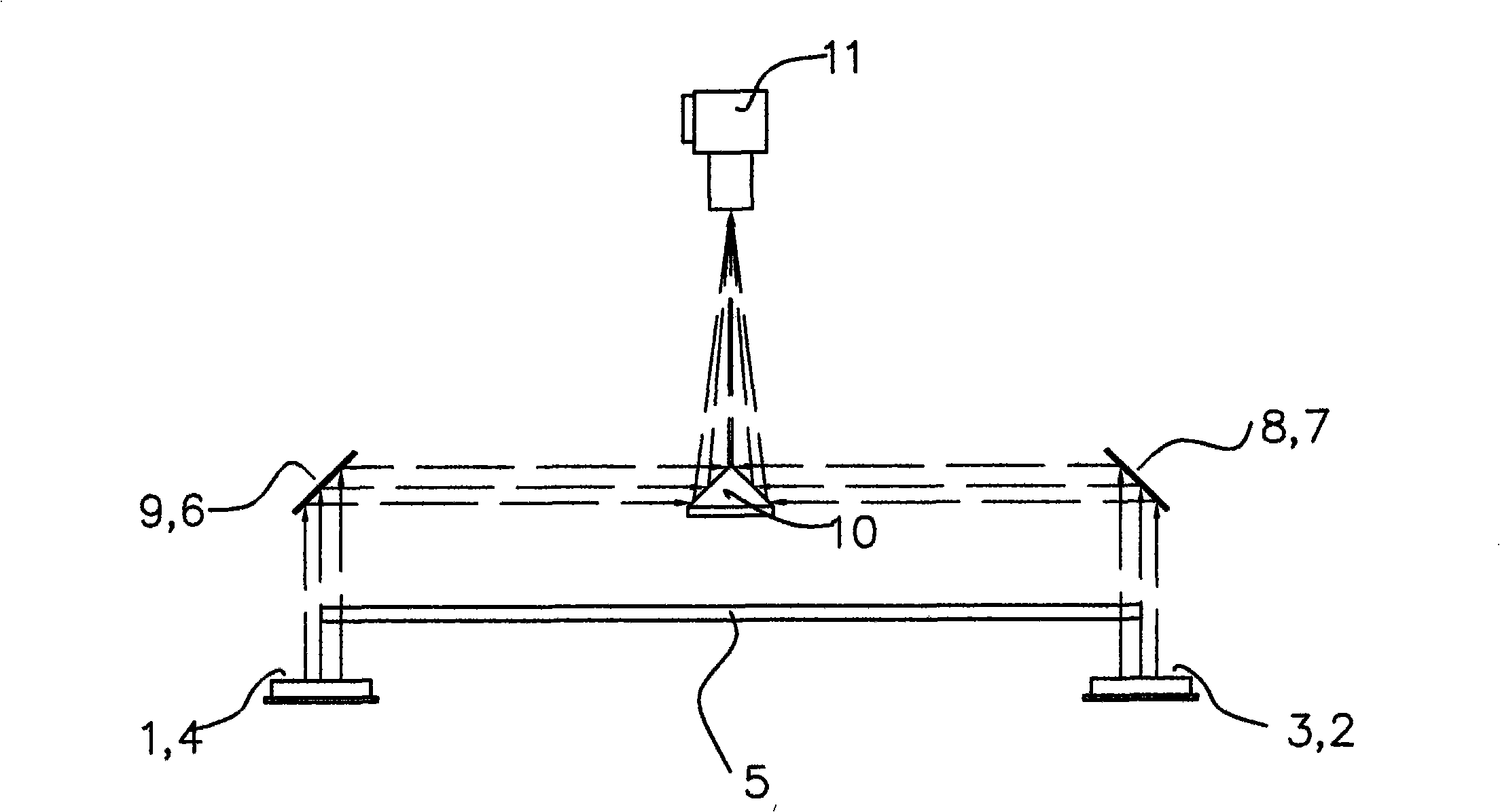 On-line data measuring method for regular polygon measured object based on machine vision and system