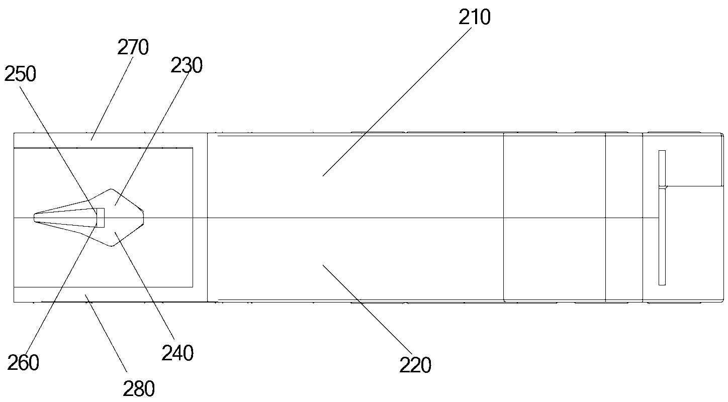 Circuit breaker shell, fastener and circuit breaker shell device