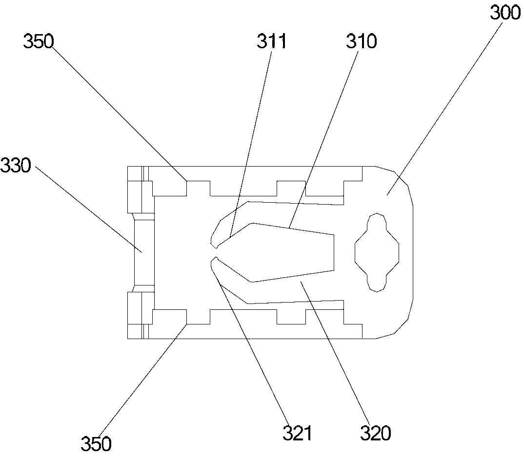 Circuit breaker shell, fastener and circuit breaker shell device