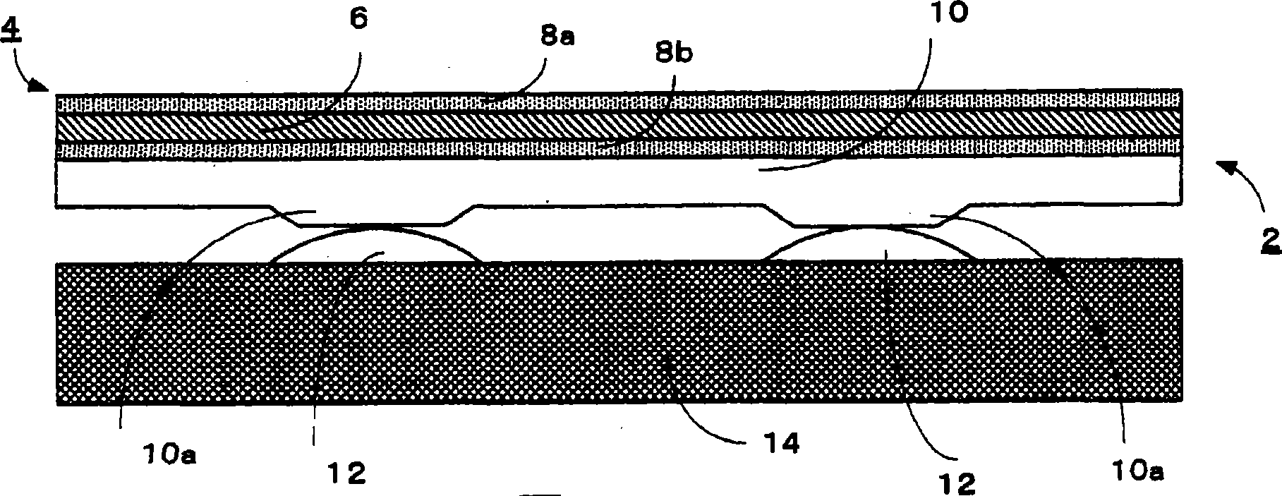 Push-button switch member and its manufacturing method