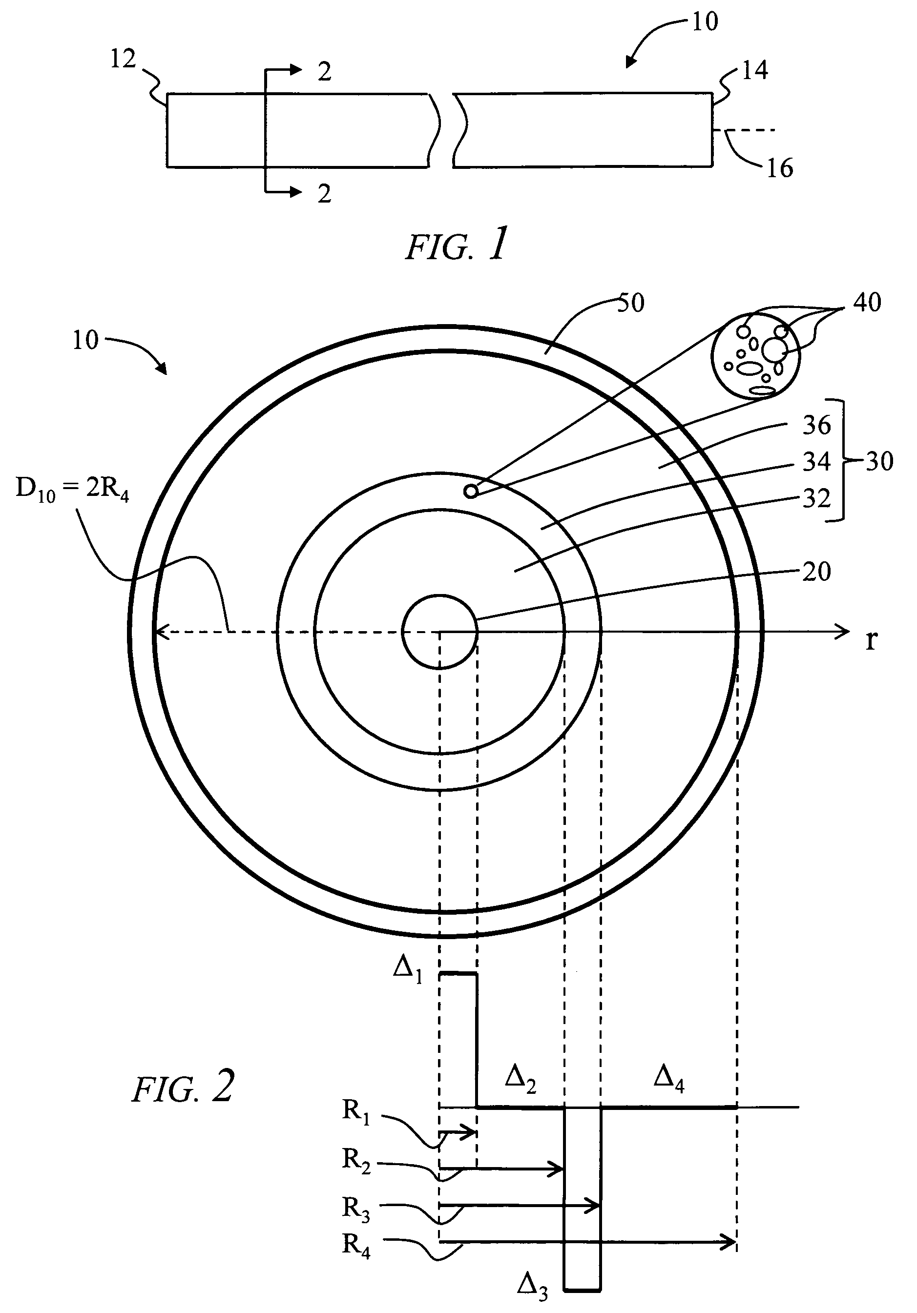 Connectorized nano-engineered optical fibers and methods of forming same