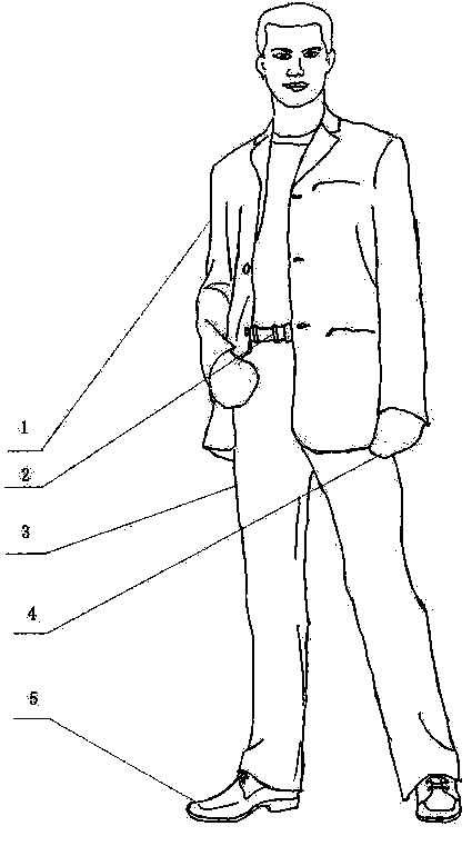 High-voltage electronic violence-resisting clothes