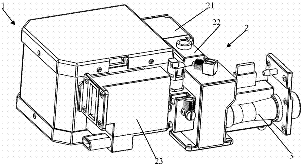 Fully electronically controlled compact ventilator