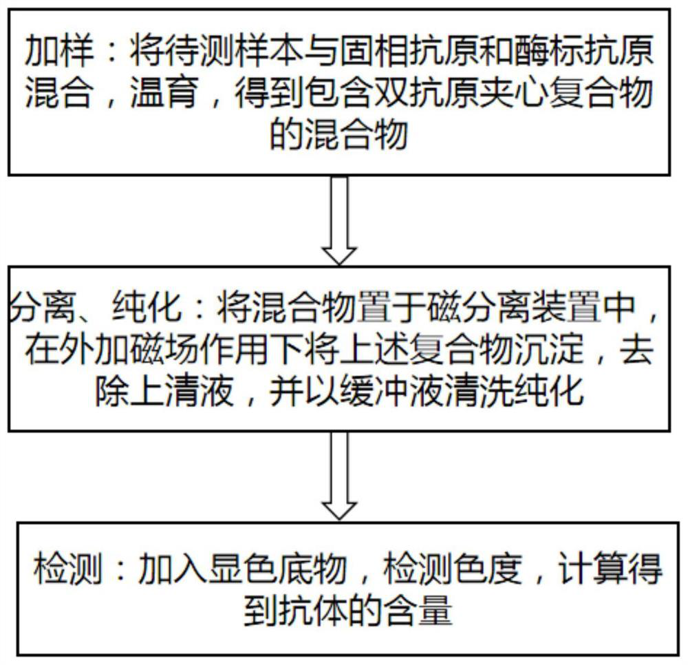 Reagent and method for in-vitro diagnosis of hepatitis B virus antibody