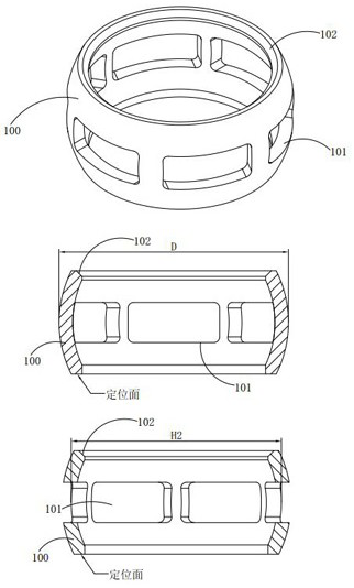 An automatic production line and process of an inner ball cage cage