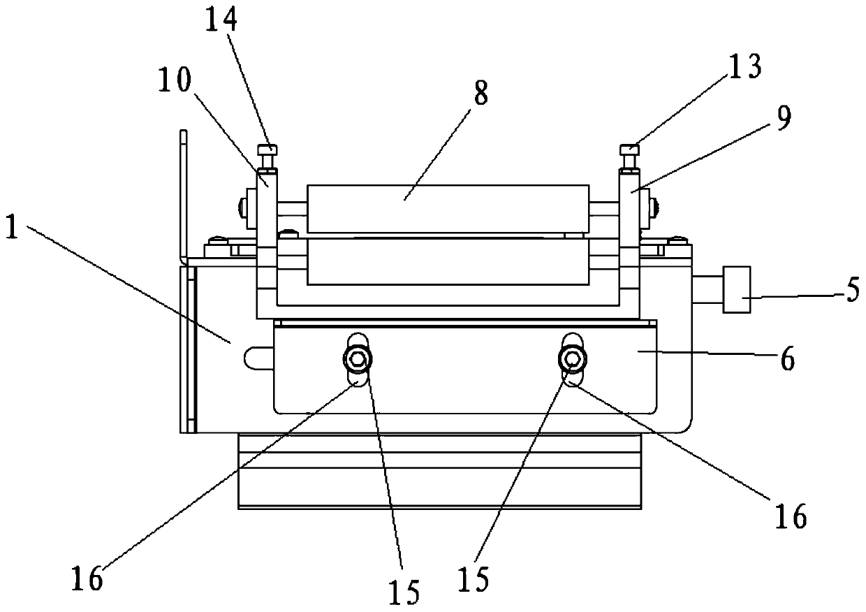 Double-roller-shaft light blocking device