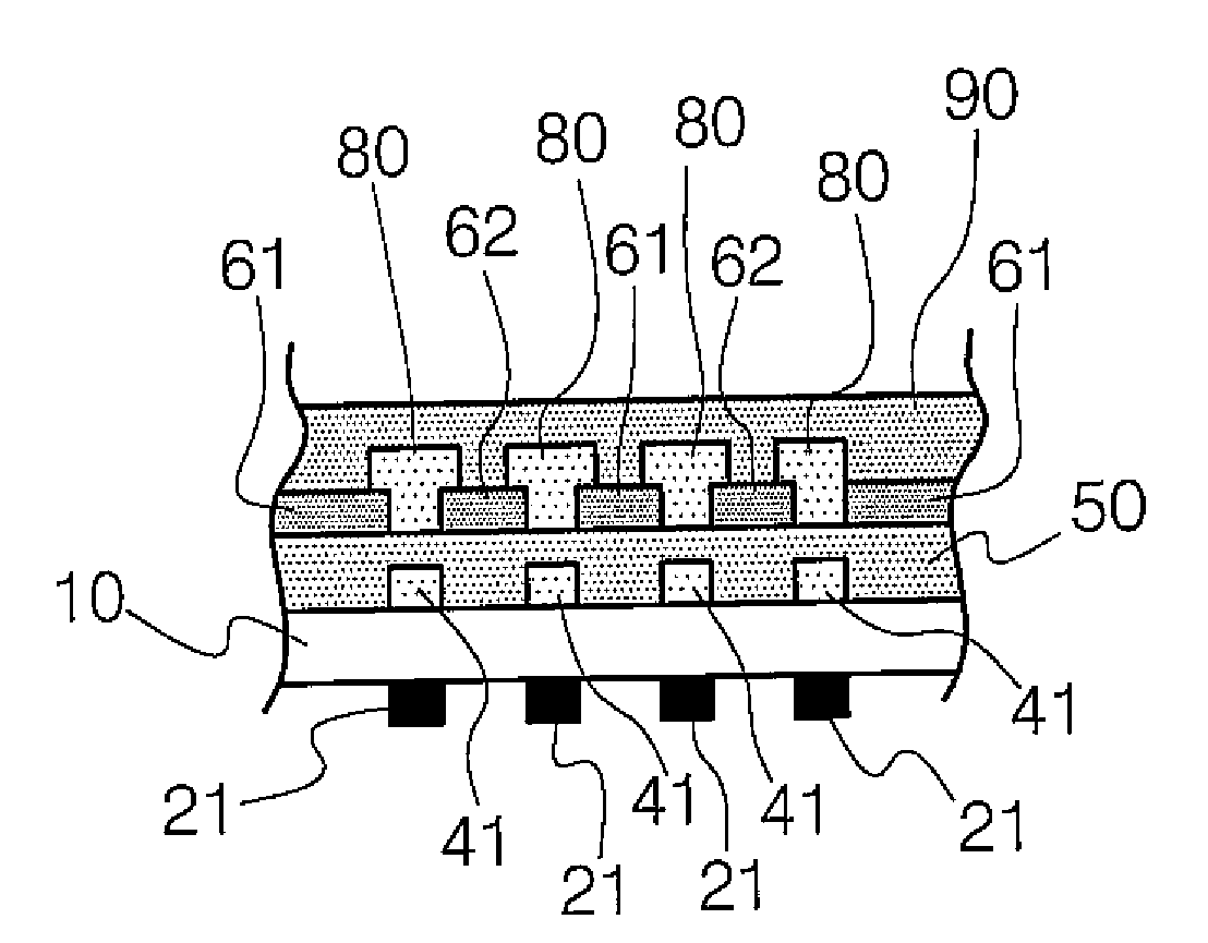 Thin film transistor manufacturing method and substrate structure