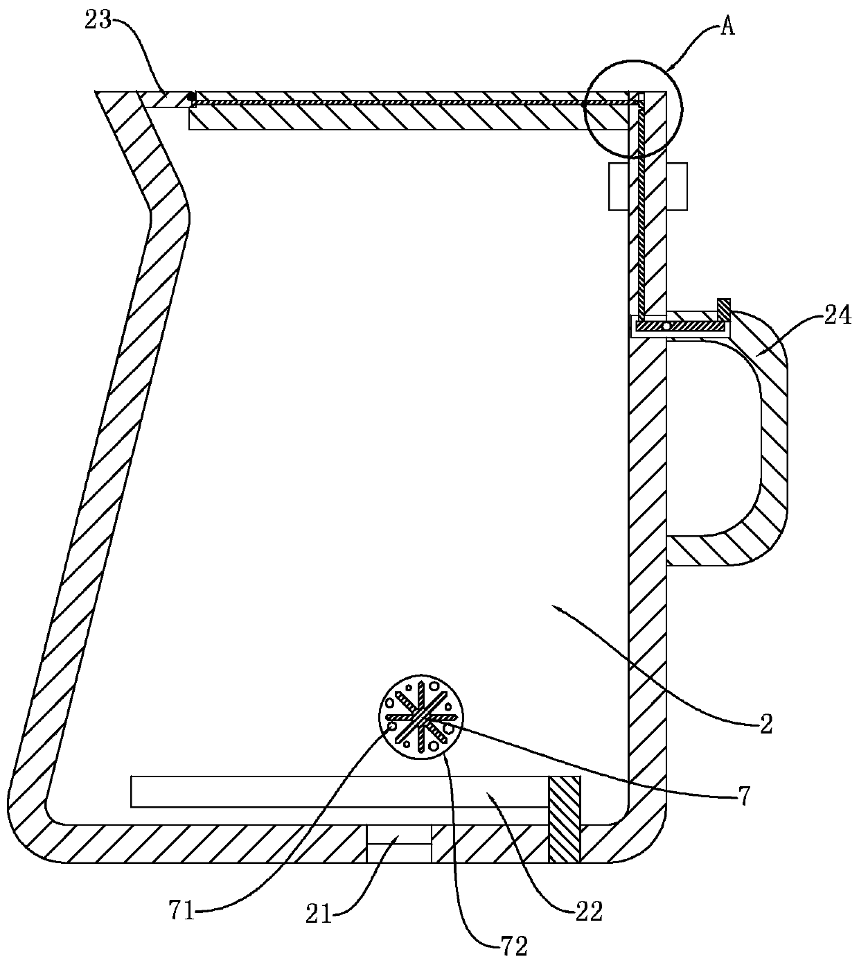 A Portable Automatic Water Diversion Kettle