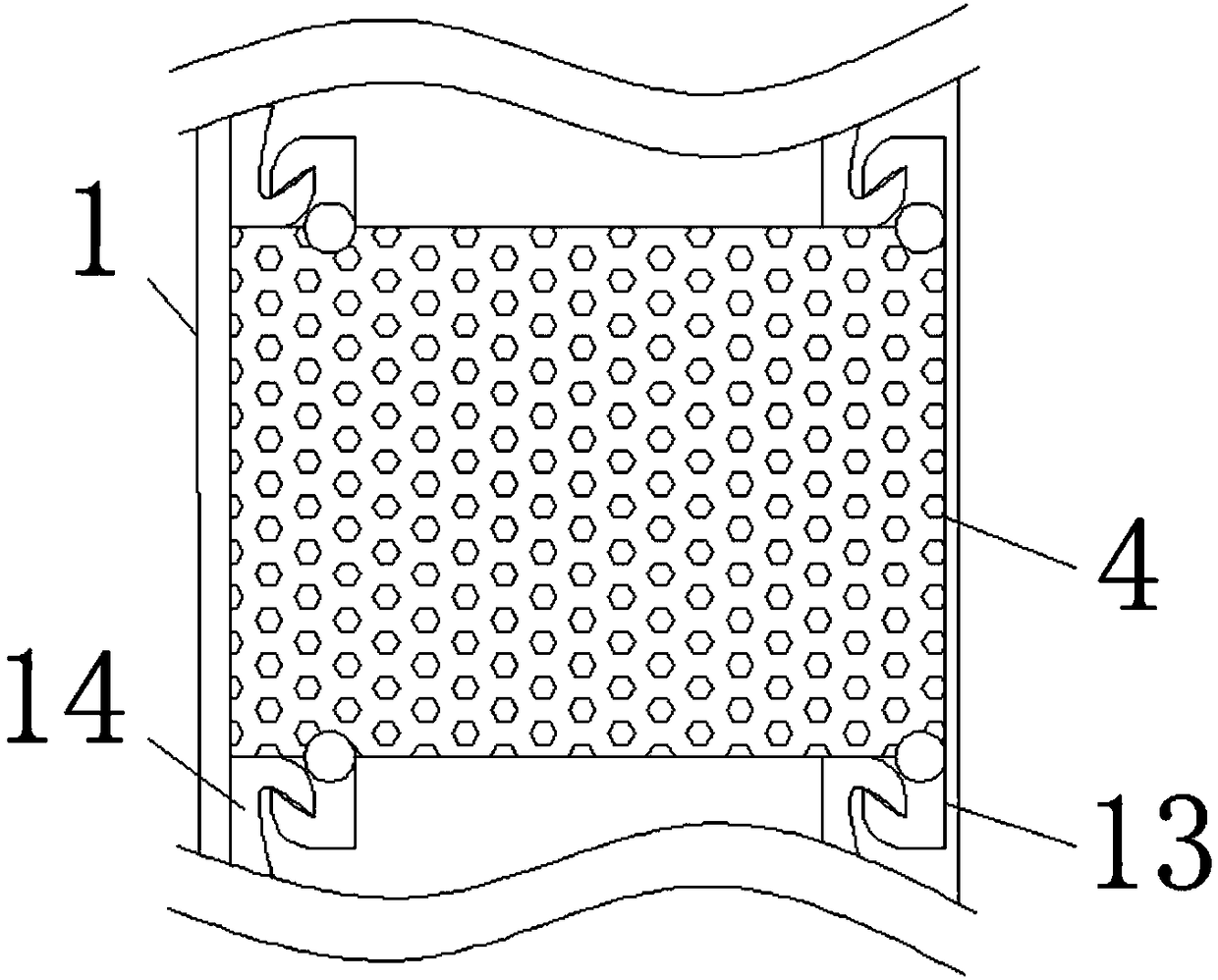 BDV capacitor tester having shockproof heat dissipation effect