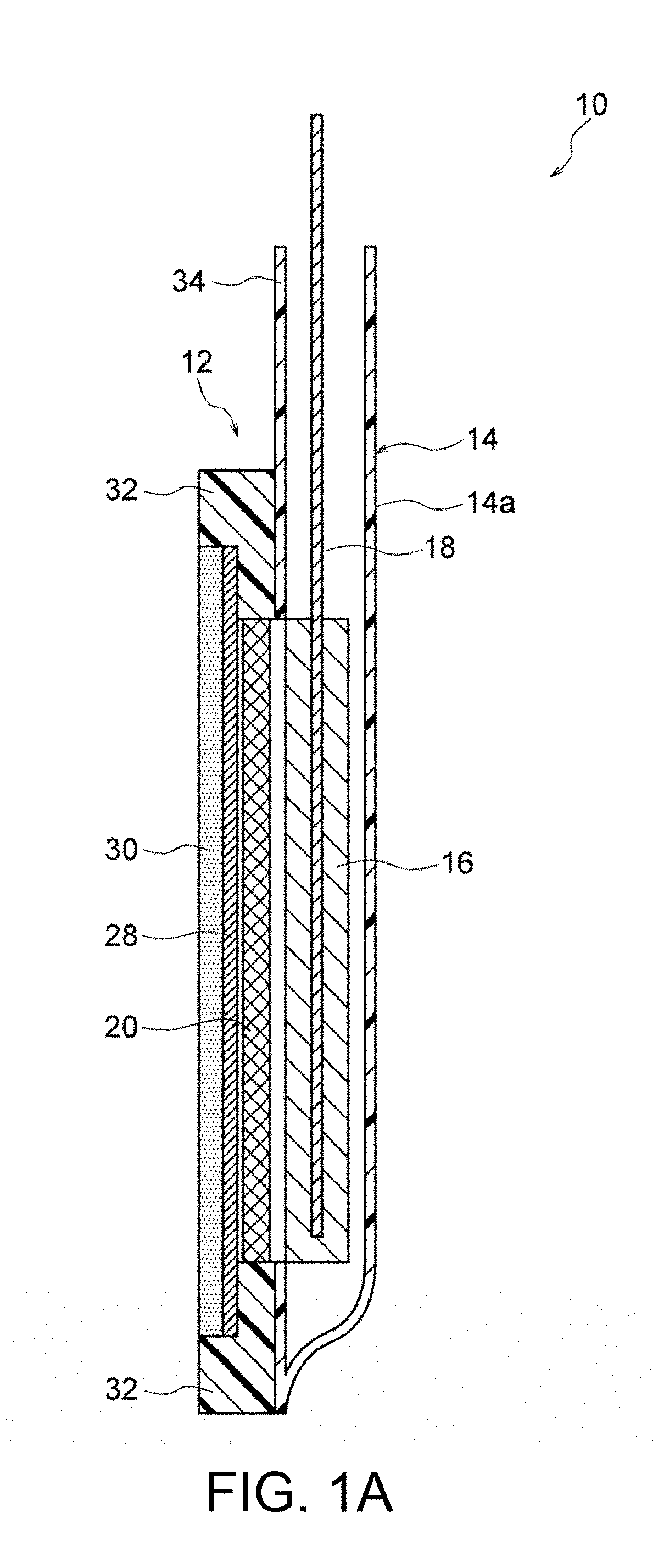 Electrode cartridge and zinc secondary cell using same