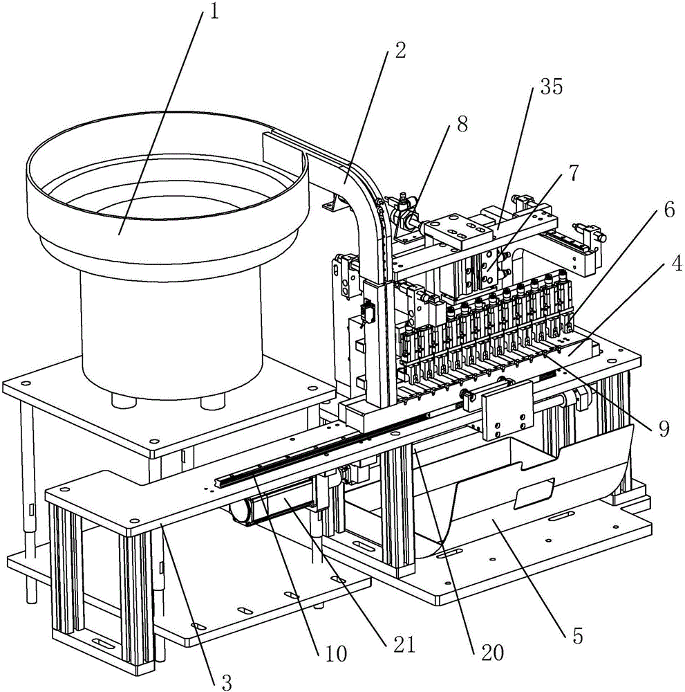 Drip chamber and catheter assembling mechanism