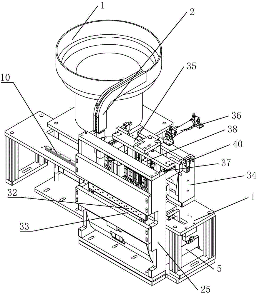 Drip chamber and catheter assembling mechanism