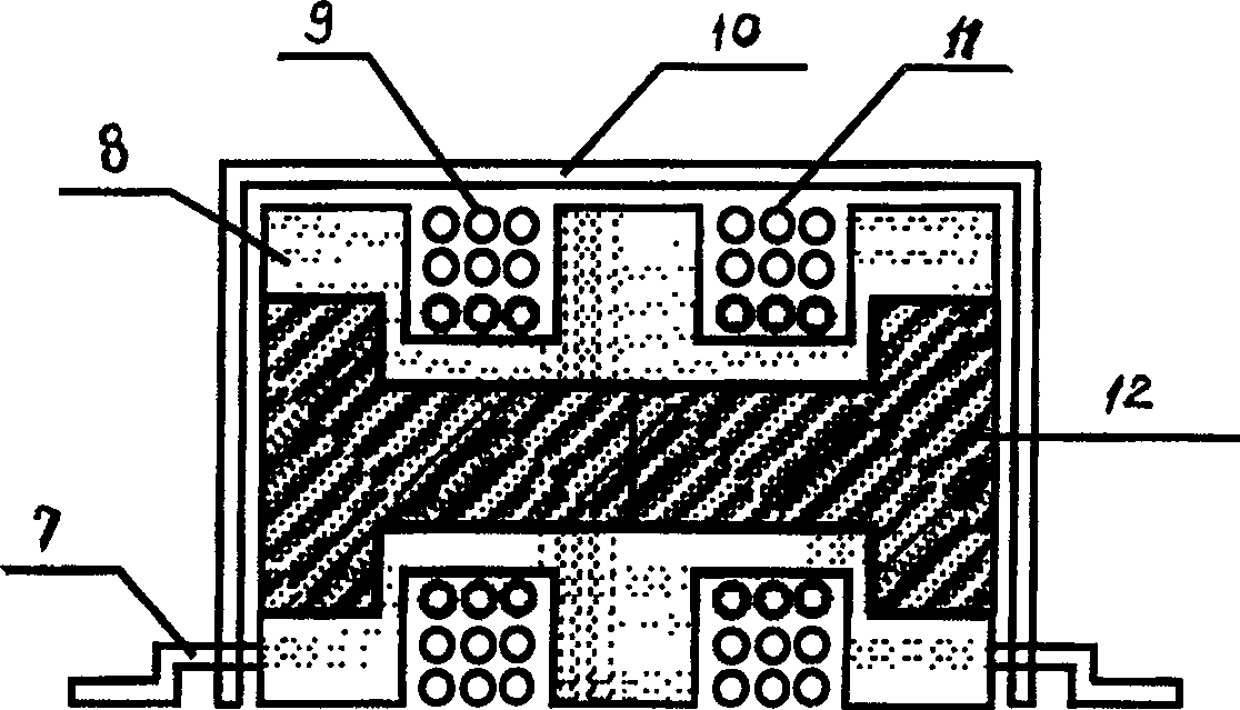 Isolating A/D to D/A converting circuit