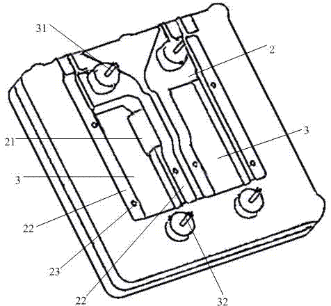 Nucleic acid detection reaction platform and nucleic acid detection system