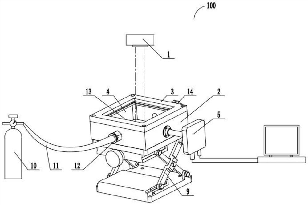 Laser processing device and method suitable for AlN plates