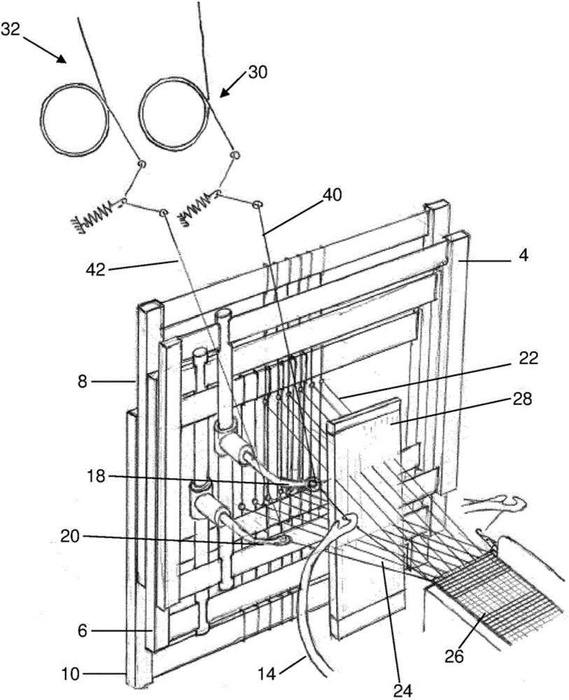 Rapier looms and corresponding textile methods