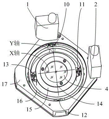 Precise adjusting apparatus of reflector