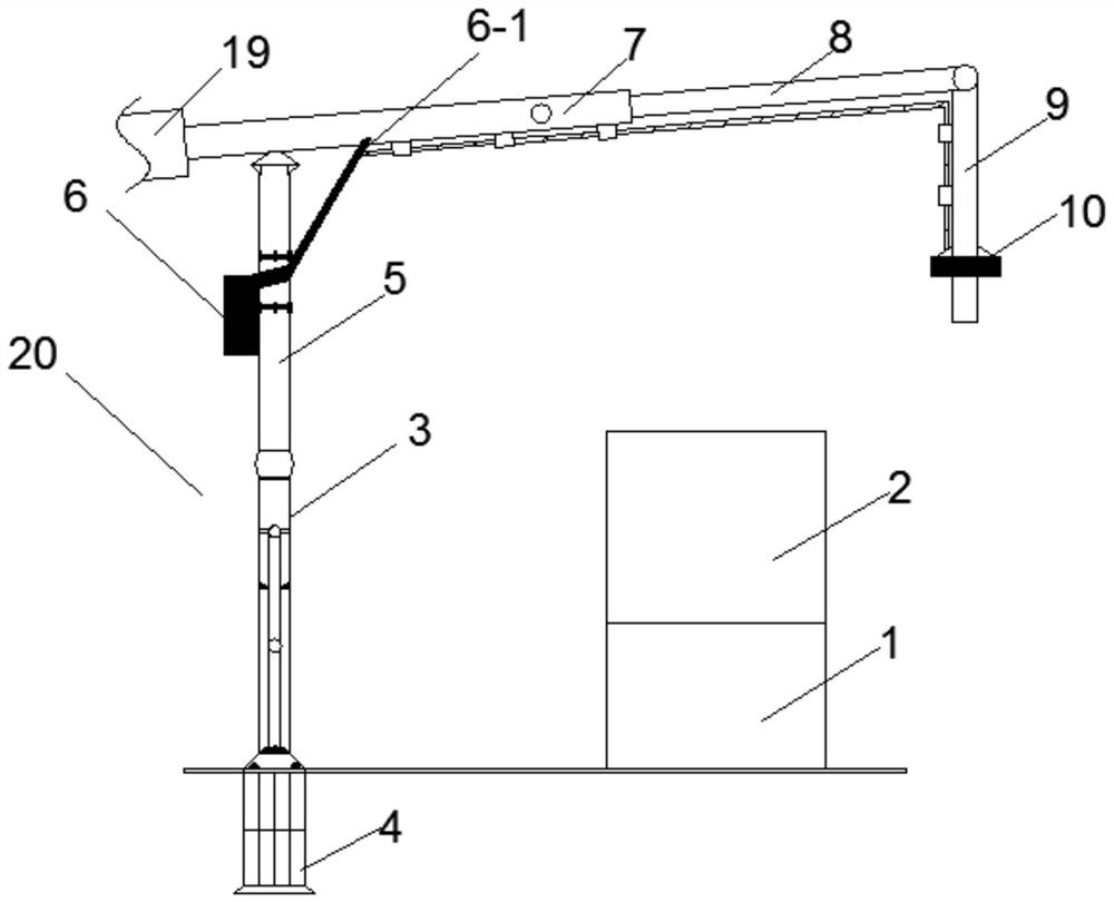 Intelligent bulk material suction system