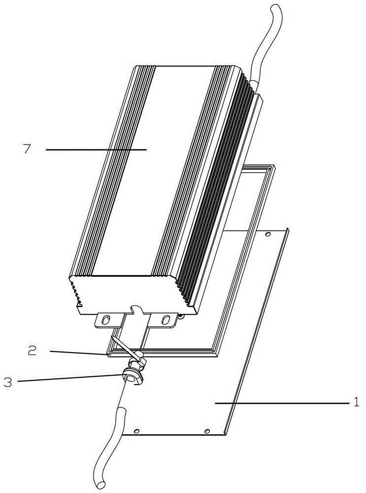 LED sealing power supply and sealing method thereof