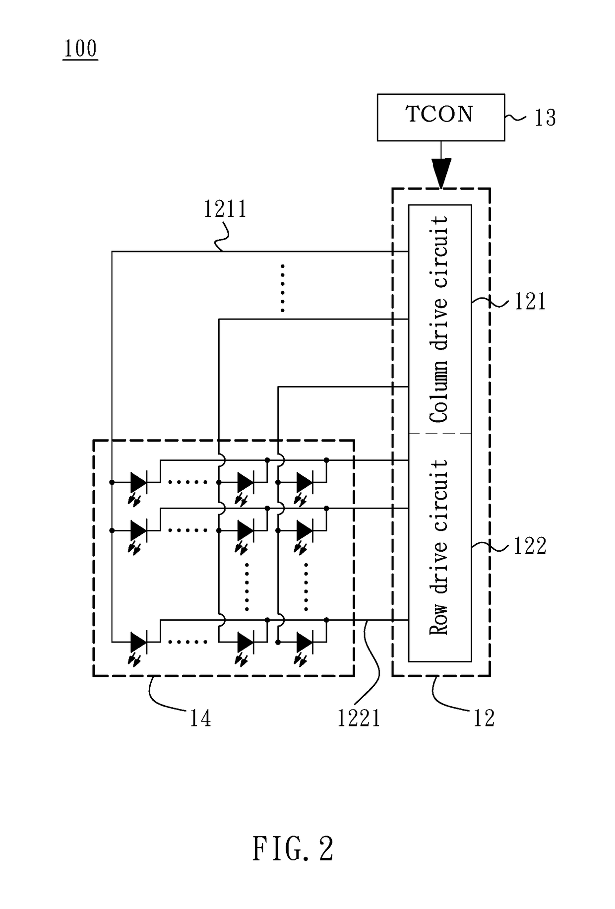 MicroLED display panel