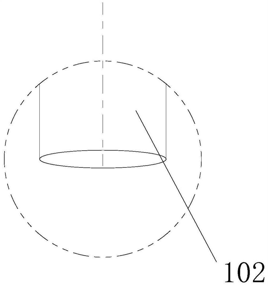 Press-fitting device for roller pin check ring for tripod ball