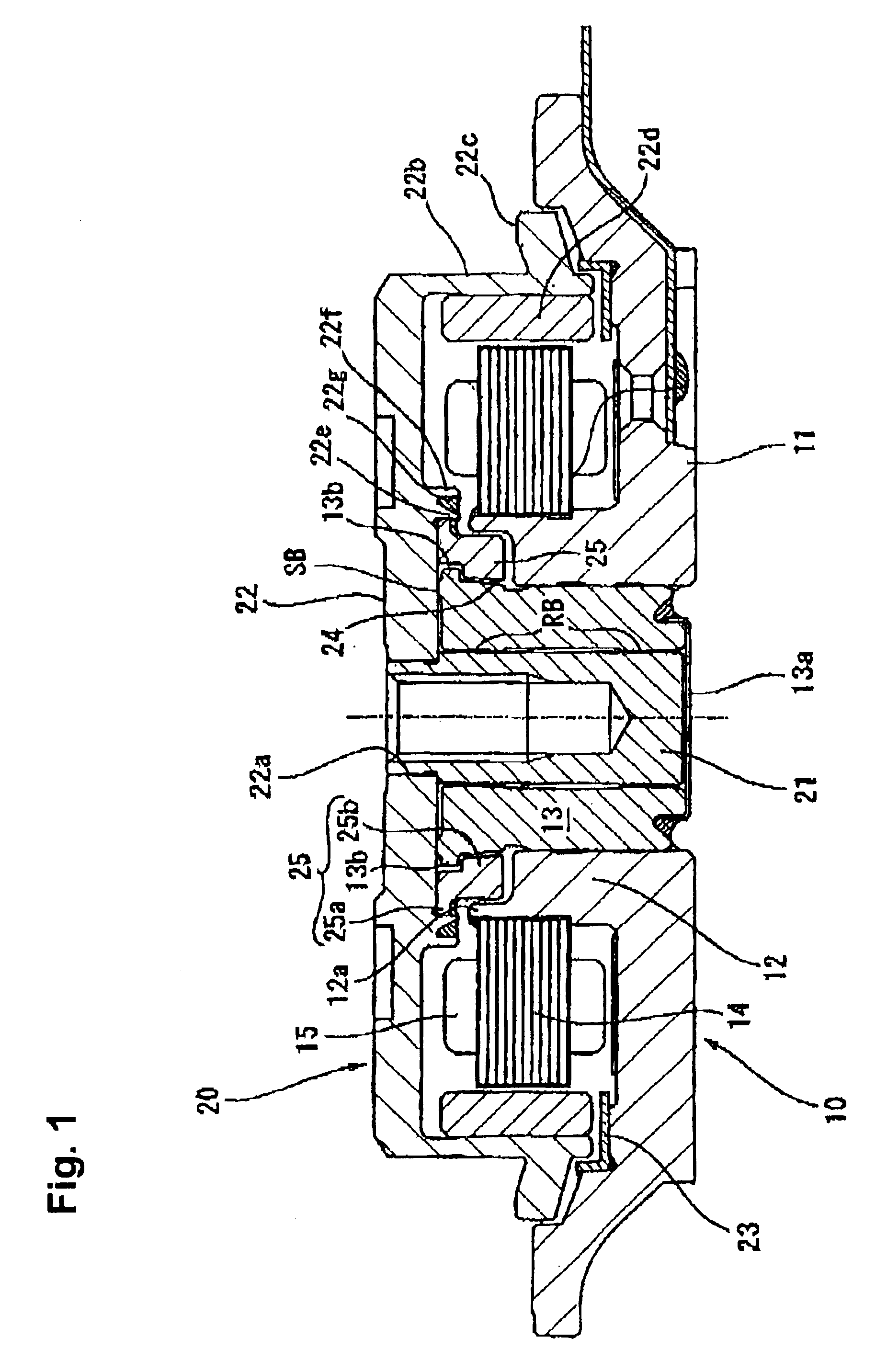 Motor with dynamic pressure bearing