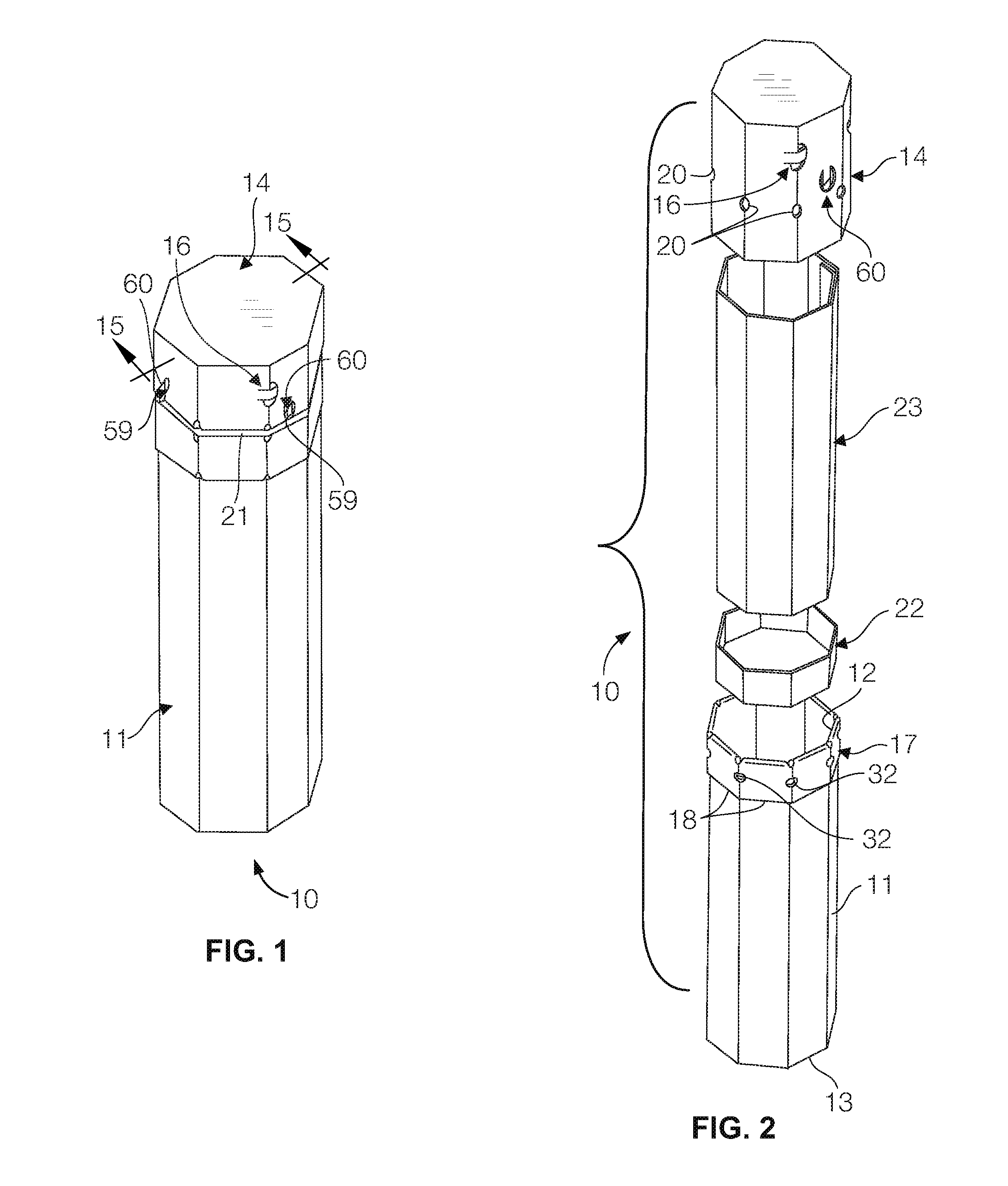 Bulk container for liquid and semi-liquid fluid