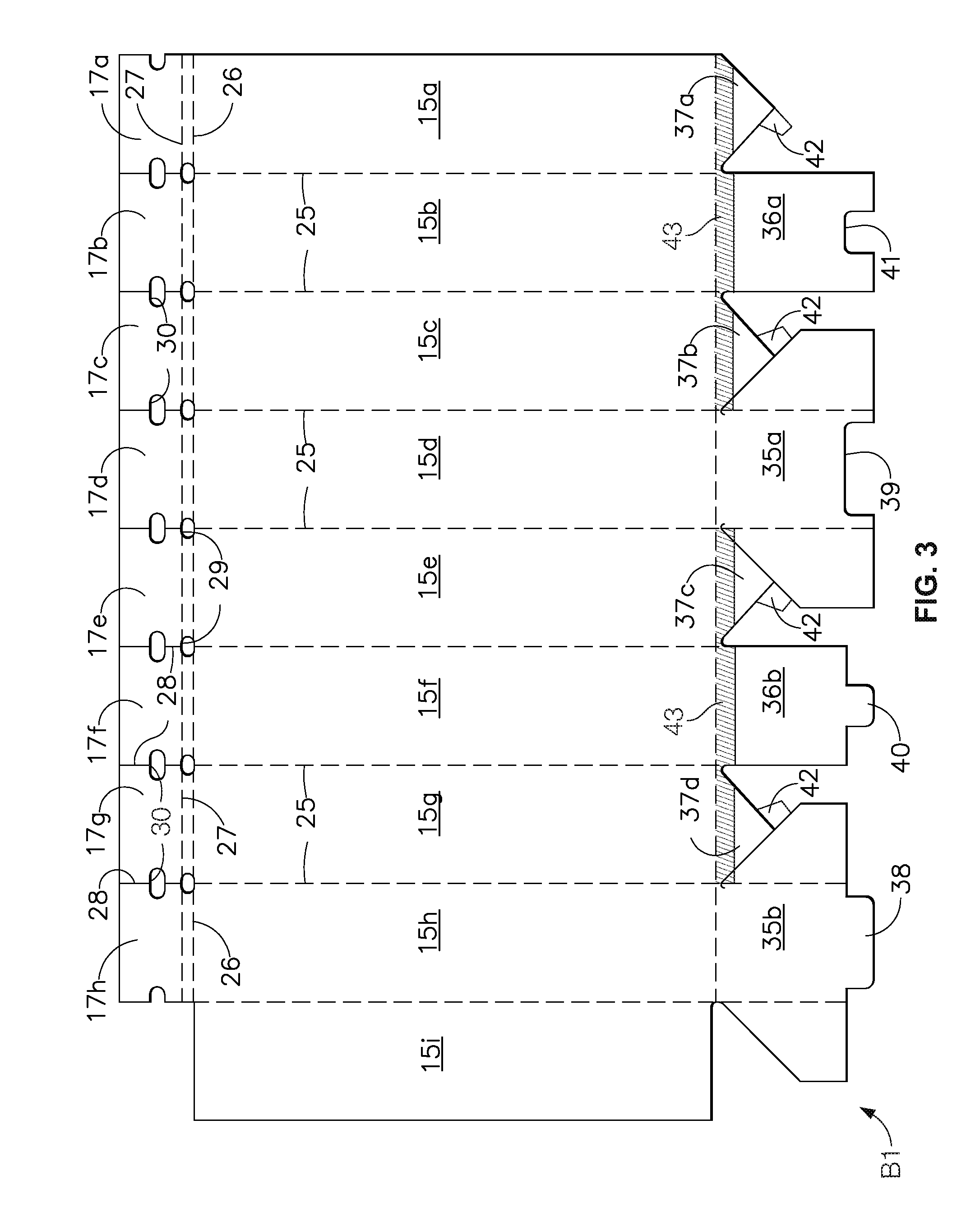 Bulk container for liquid and semi-liquid fluid