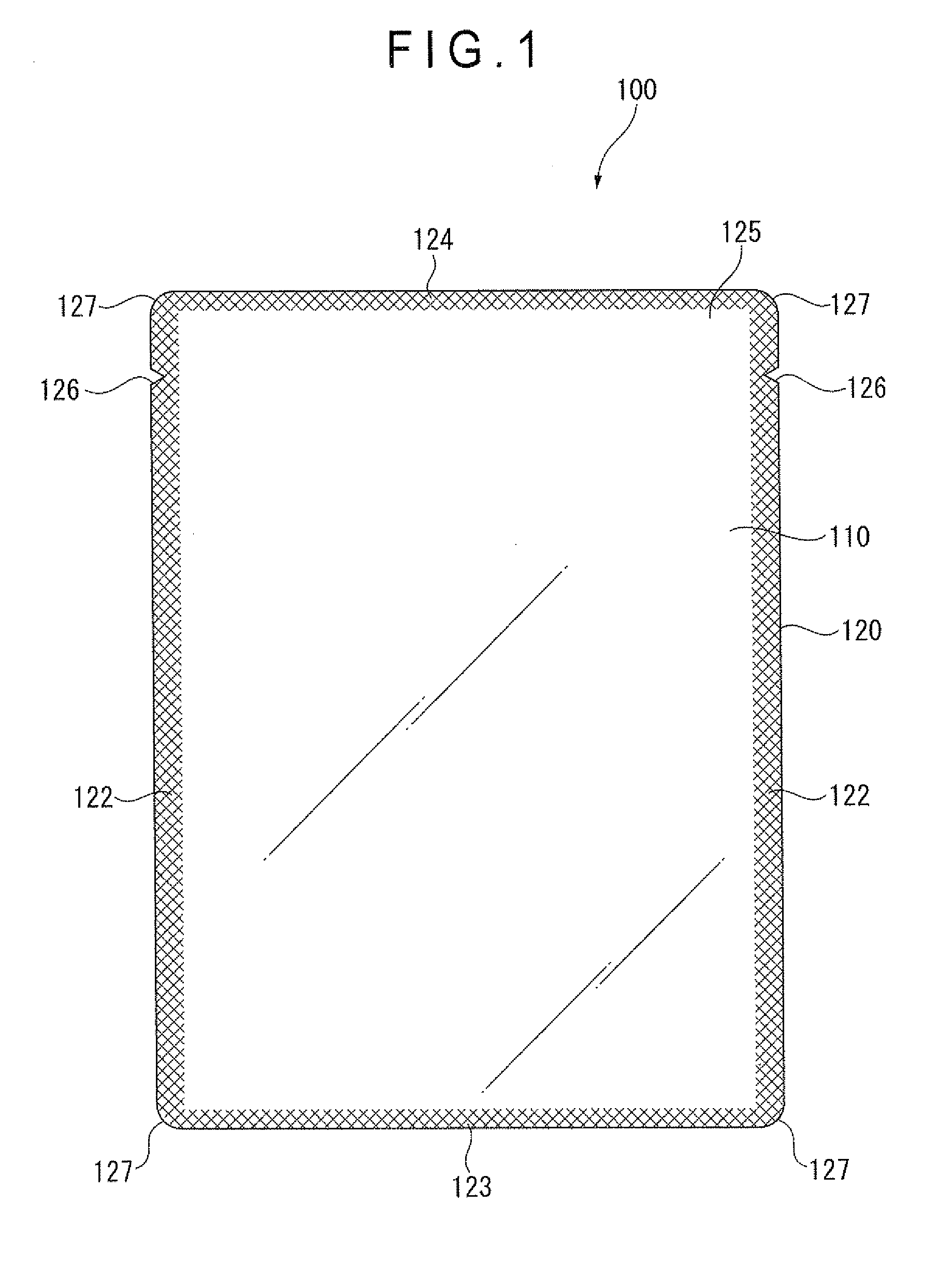 Device for cutting packing bag, device for producing packing bag and method for producing packing bag