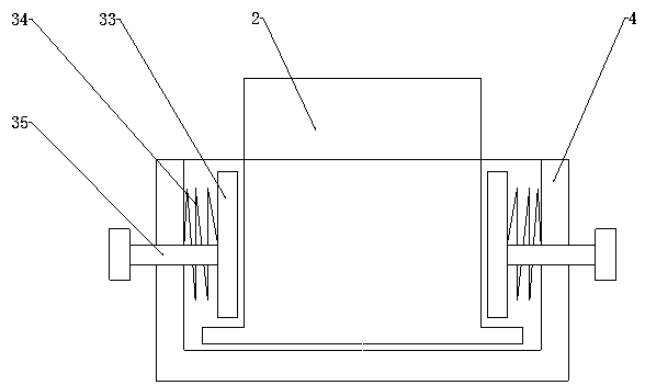 Bracket for trailer based on industrial machinery