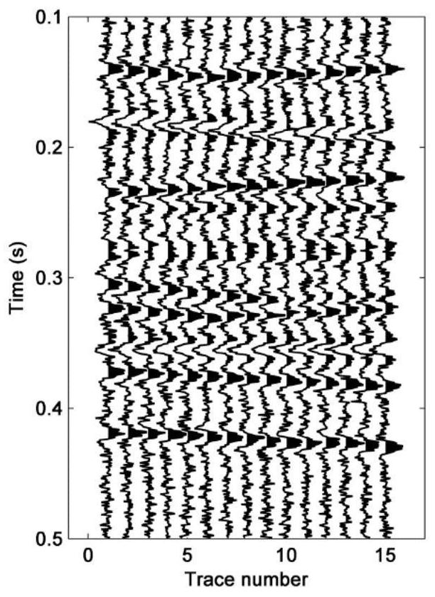 Multi-channel deconvolution processing method based on inclination angle constraint