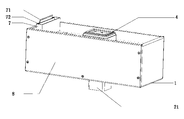 Ink warehouse system of photo machine