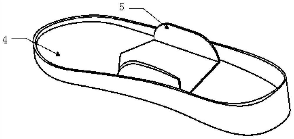 Anti-torsion bearing disc in badminton shoes and production method thereof