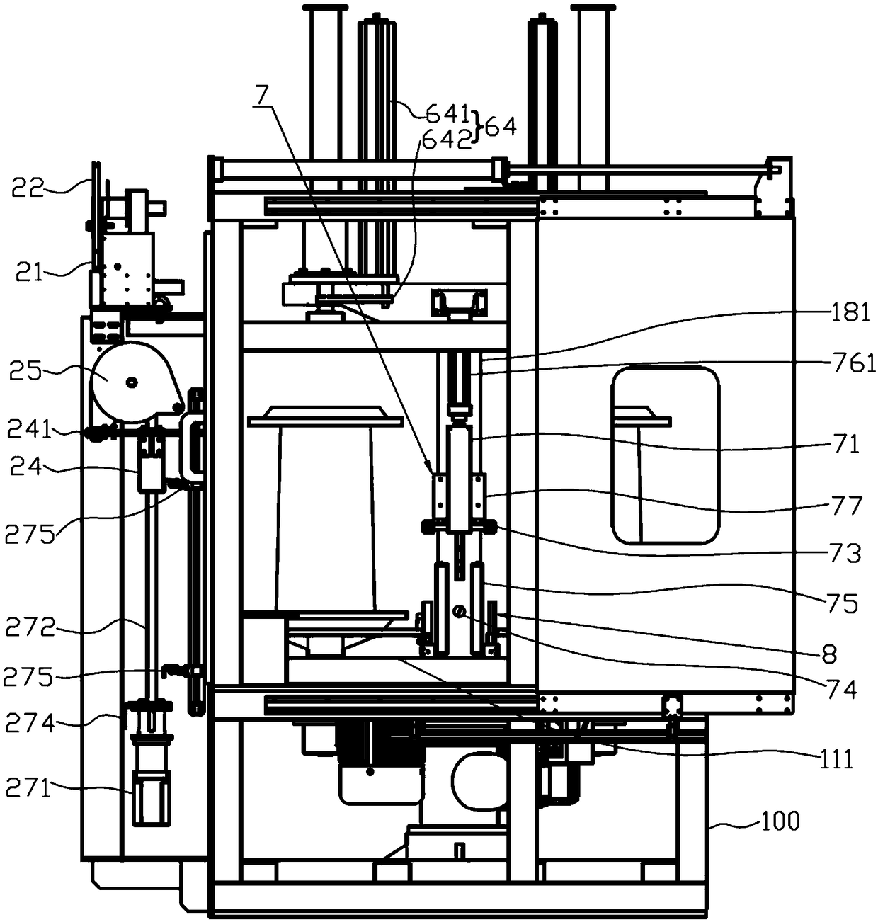 Take-up machine