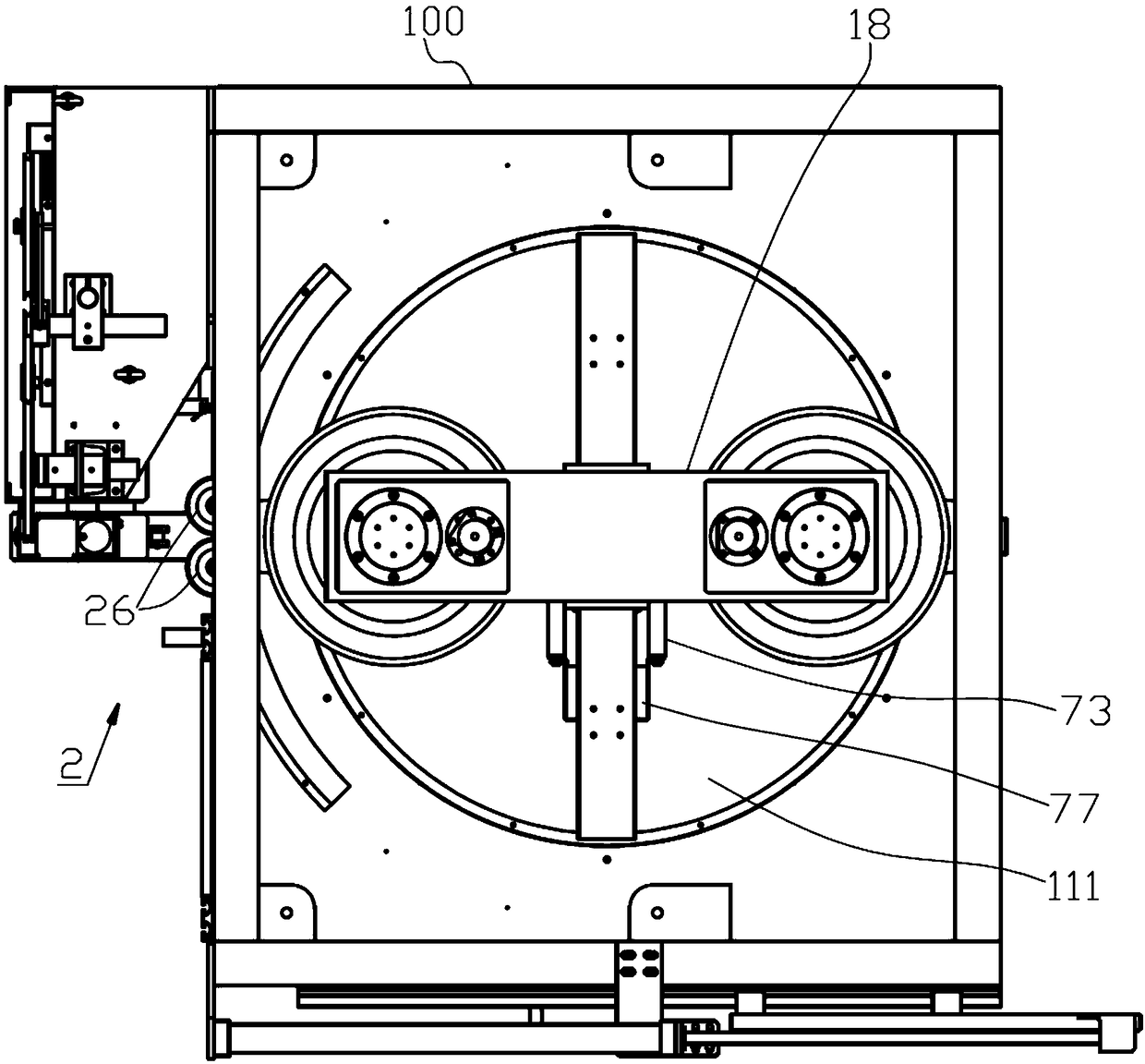 Take-up machine