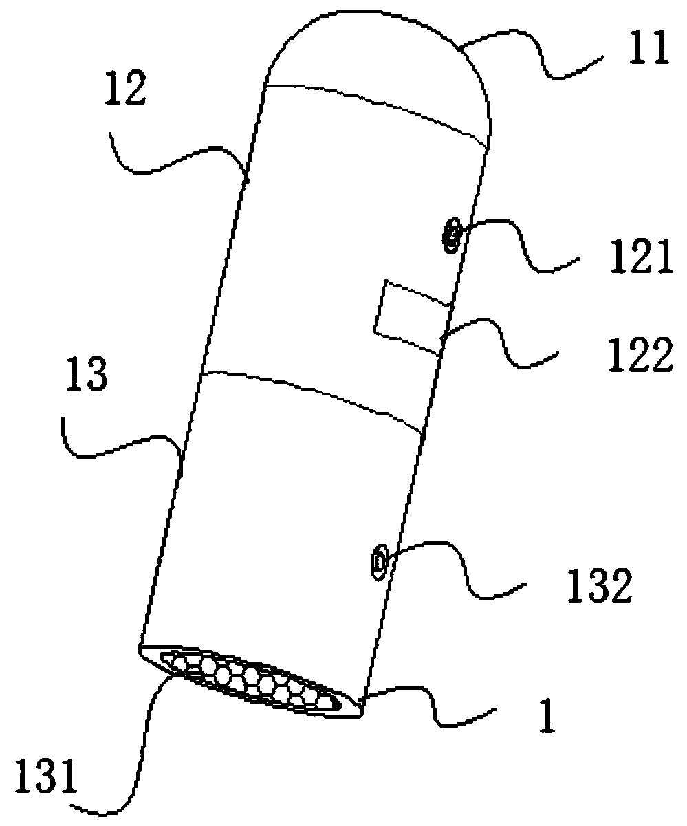 Posture correction and eye protection device suitable for multiple models of pens