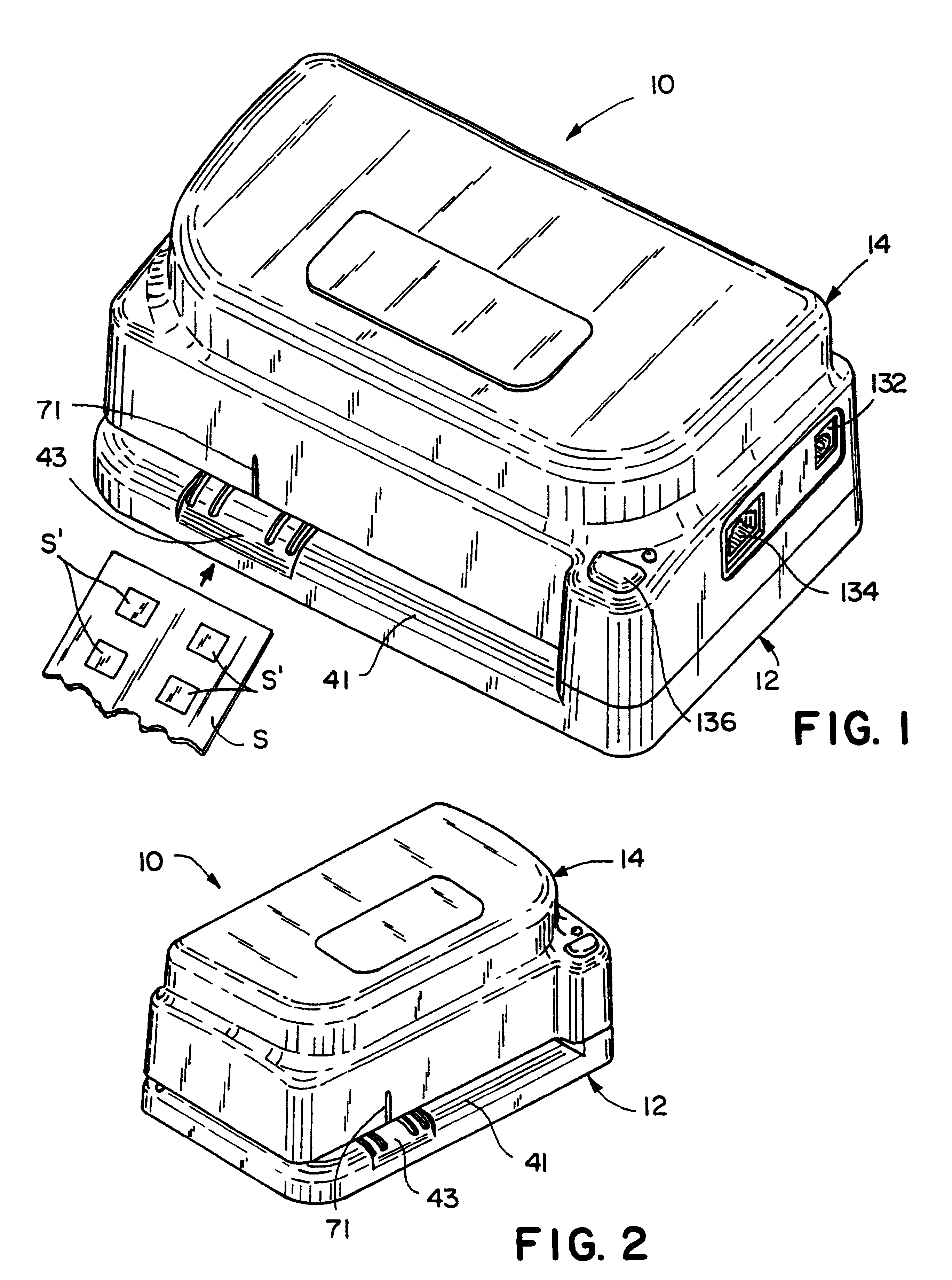 Portable scanning spectrophotometer