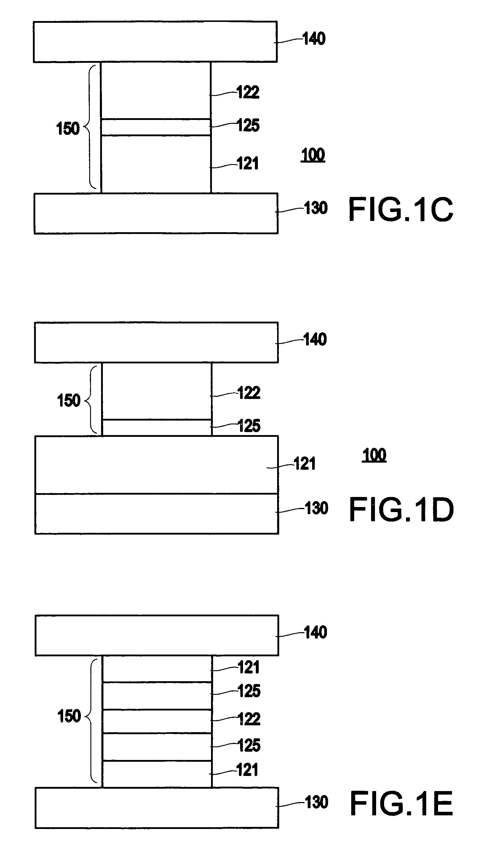 Spin-current switched magnetic memory element suitable for circuit integration and method of fabricating the memory element