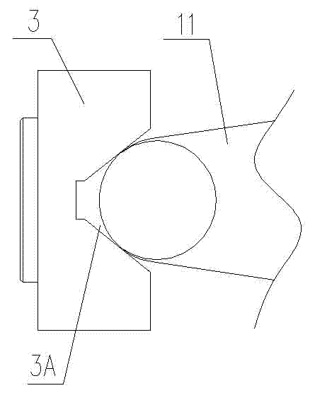 Tool for turning excircle of transmission shaft universal joint fork and method for positioning and centering universal joint fork