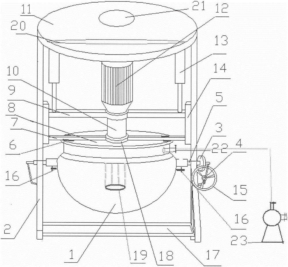 Device and method for extracting cape jasmine active matters by assistance of ultrasonic waves