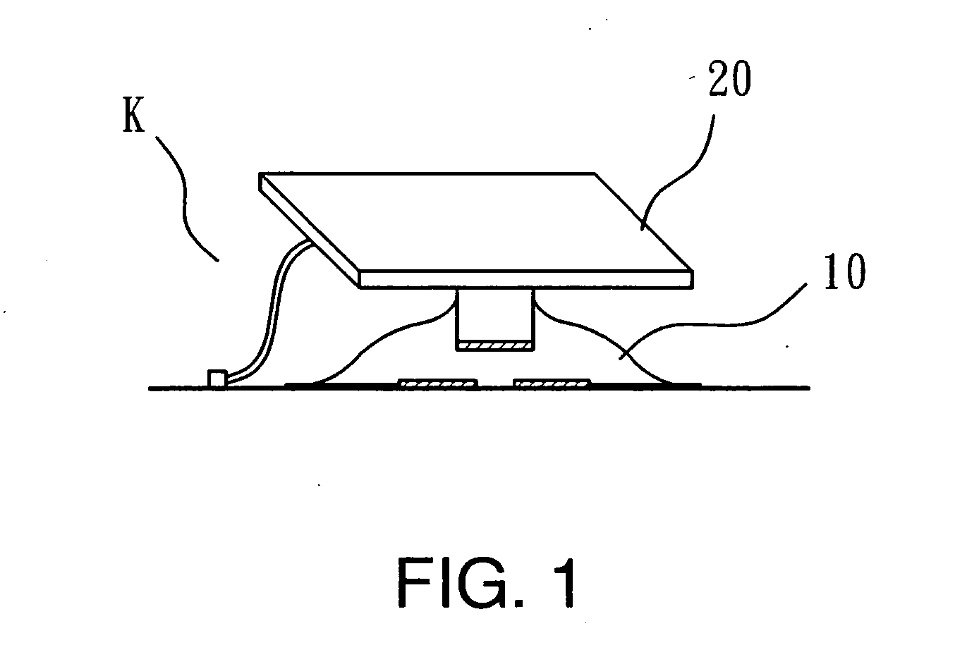 Touch inductive key