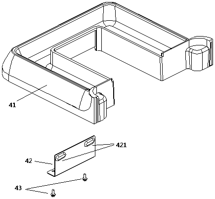 Collecting disc and slicing machine with same